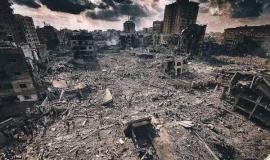 دمار نتيجة القصف