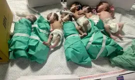 الهلال الأحمر: إجلاء 31 من الأطفال الخدج في مجمع الشفاء