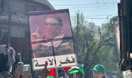 مظاهرات حاشدة في الأردن نصرة للمقاومة بغزة