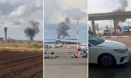 صاروخ يمني يخترق الدفاعات ويشل مطار "بن غوريون"