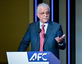 رئيس الاتحاد الآسيوي لكرة القدم: حريصون على دعم الحق الفلسطيني المكفول باللوائح الدولية