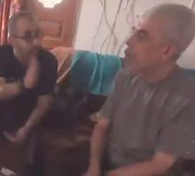 الشهيد القائد يحيى السنوار رفقة الشهيد القائد محمود حمدان خلال معركة طوفان الأقصى