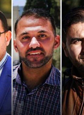 عامر أبو عرفة مراسل وكالة شهاب