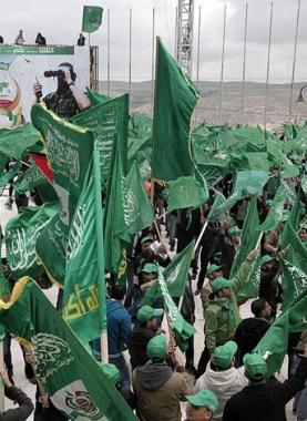 مسيرة لحركة حماس بالضفة الغربية