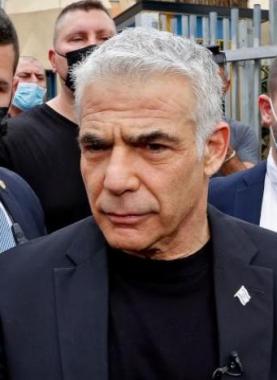 وزير خارجية الاحتلال الإسرائيلي "يائير لابيد"