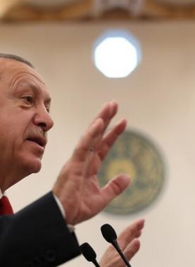 الرئيس التركي رجب طيب أردوغان