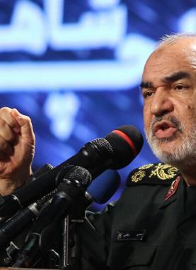 قائد الحرس الثوري الإيراني حسين سلامي
