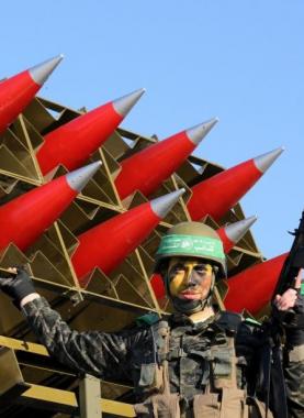 صواريخ كتائب القسام - أرشيفية -