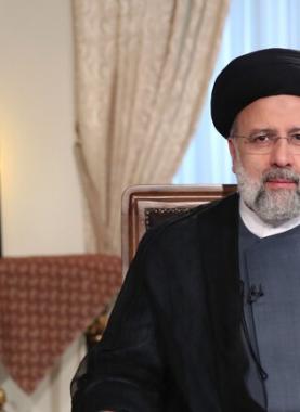 الرئيس الإيراني إبراهيم رئيسي