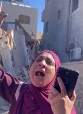 "ام اياد" زوجة الأسير منتصر شلبي بطل زعترة