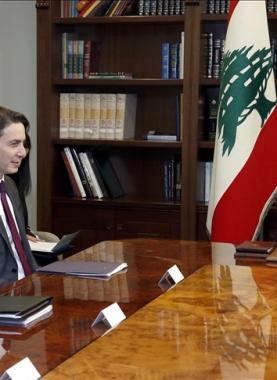 عون: مستعدون لبحث اقتراحات أمريكية لترسيم الحدود البحرية مع "إسرائيل"