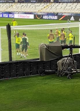 جانب من تدريبات بالميراس