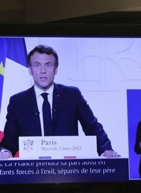 ماكرون: لم نختر الحرب في أوكرانيا والأيام القادمة ستكون أصعب