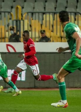 جانب من أحد مباريات الدوري المصري