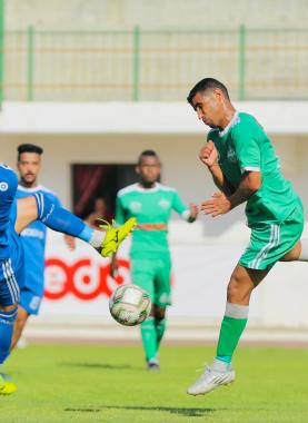 جانب من أحد مباريات دوري الممتازة