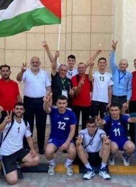 منتخب الطائرة الفلسطيني