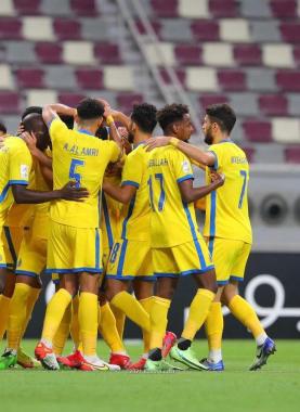 لاعبو النصر السعودي