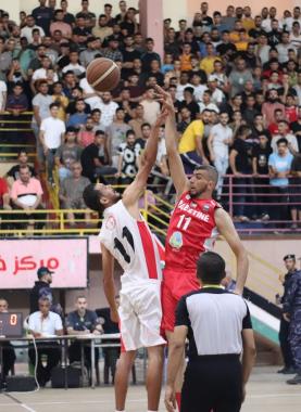 جانب من مباراة سابقة لخدمات المغازي