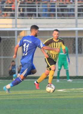 جانب من المباراة