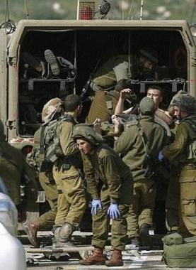 اصابة مجندة إسرائيلية - أرشيف