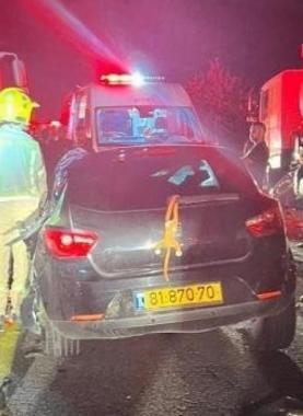 5 إصابات بحادث سير قرب بيت جن بالداخل المحتل