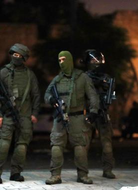 جنود من جيش الاحتلال في أحداث هبة الكرامة