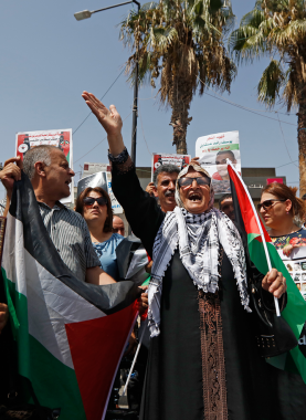 وقفة لأهالي الشهداء المحتجزة جثامينهم