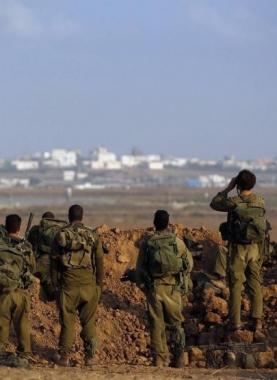 جيش الاحتلال على حدود غزة - أرشيفية -