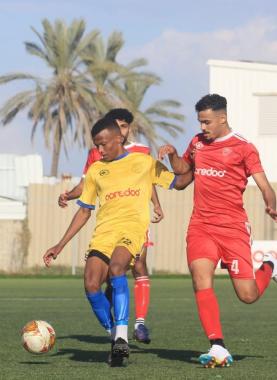 جانب من أحد مباريات دوري الممتازة