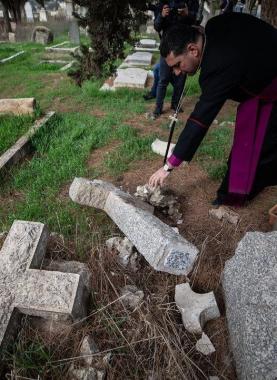 مقبرة (البروتستانتية) في مدينة القدس المحتلة