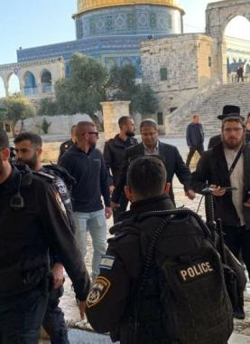 اقتحام بن غفير للأقصى