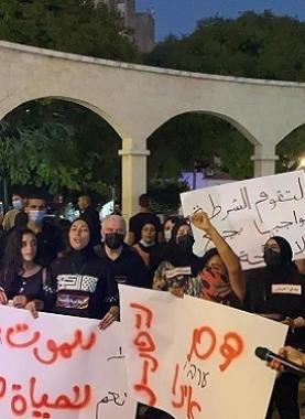 إضراب في اللدّ احتجاجاً على انتشار العنف والجريمة