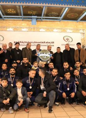 جانب من تكريم أبطال الدرجتين الثانية والثالثة