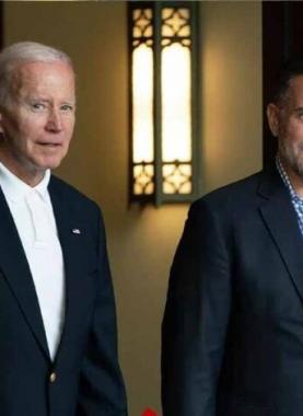 بايدن ونجله هانتر