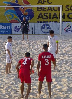 جانب من المباراة