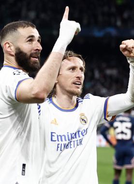 بنزيما ومودريتش