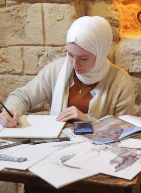 المهندسة المعمارية ولاء شبلاق