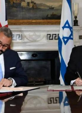 اتفاق بريطاني إسرائيلي هدفه محو حقوق الفلسطينيين وتقوية الاحتلال