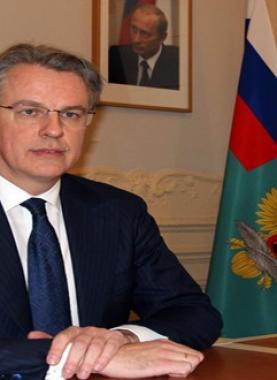 القائم بأعمال المندوب الدائم لروسيا لدى الاتحاد الأوروبي كيريل لوغفينوف