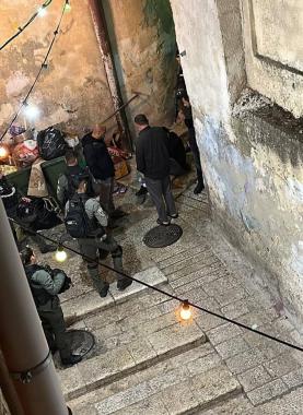 اعتقال مواطن مقدسي - أرشيف