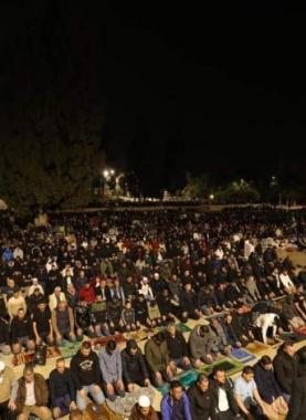 اعتكاف في الأقصى - أرشيفية -