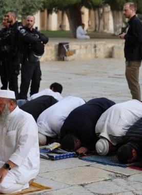 مرابطون في المسجد الأقصى