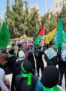"كتلة جامعة القدس" تطلق حملة "درع الأقصى" لإسناد المعتكفين