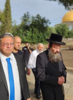 المتطرف بن غفير يقتحم الأقصى