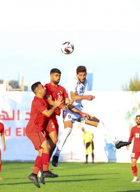 جانب من المباراة