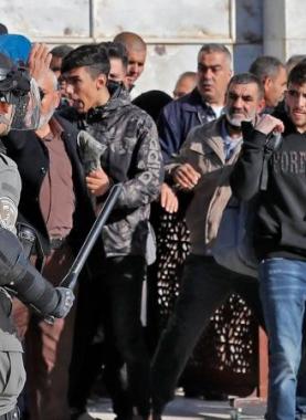 حملة اعتقالات سابقة ضد المقدسيين - أرشيفية -