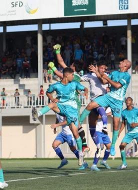 جانب من أحد مباريات البطولة