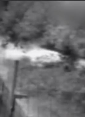 لحظة الاستهداف الاسرائيلي