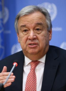 أنطونيو جوتيريش "متمسك"