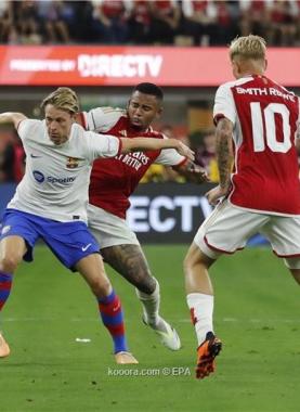 جانب من المباراة